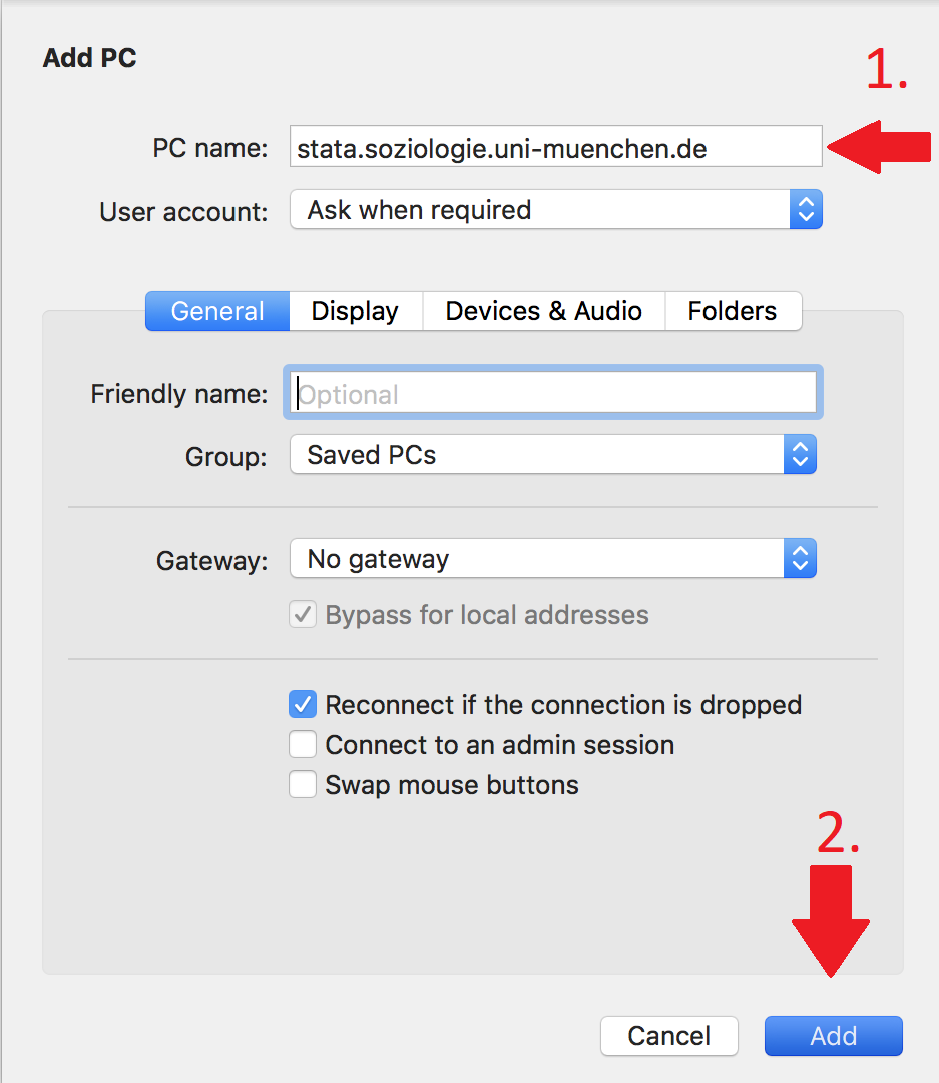 Remote: Desktop Server Mac